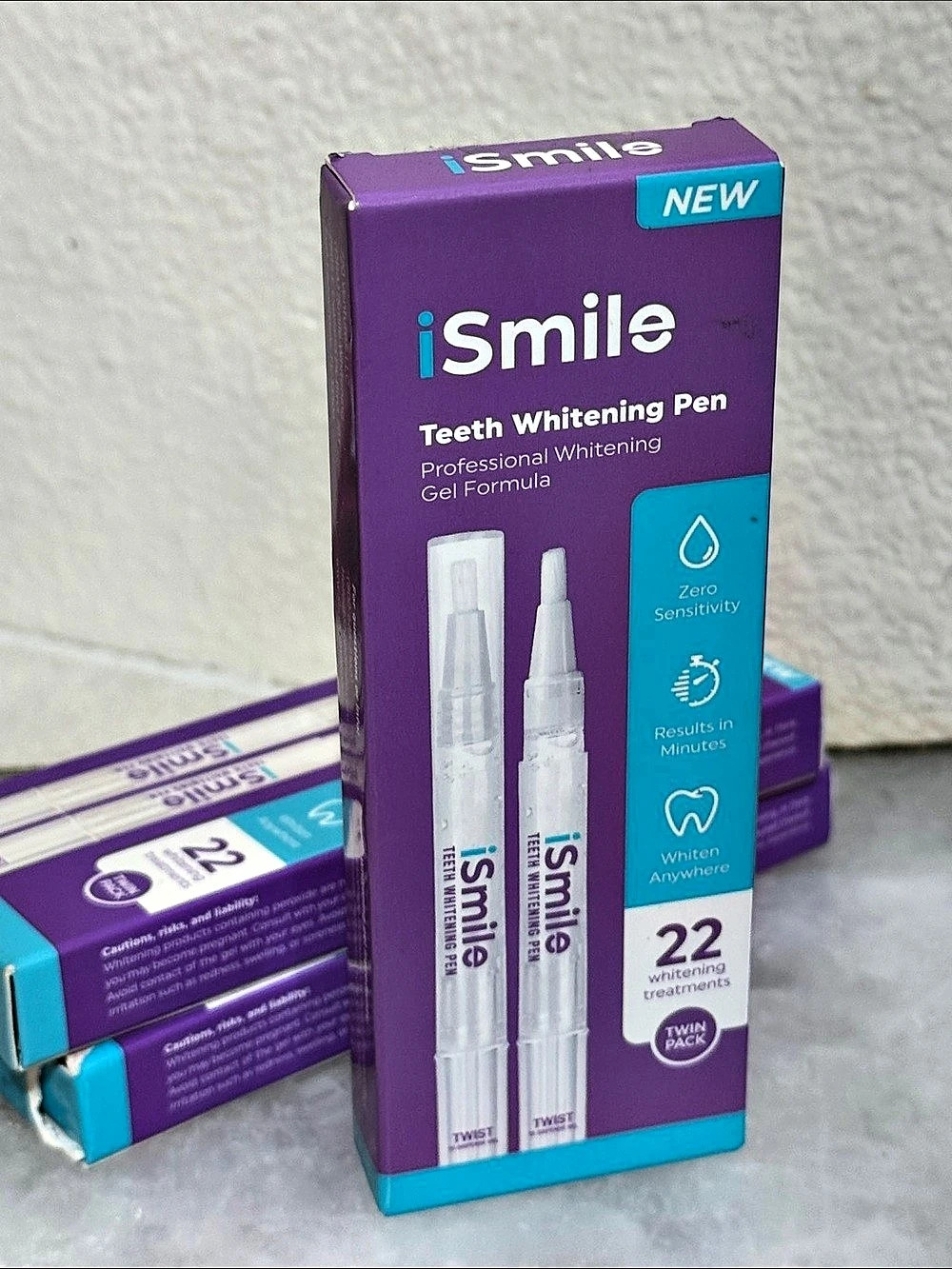 iSmile Teeth Whitening Pen Twin Pack